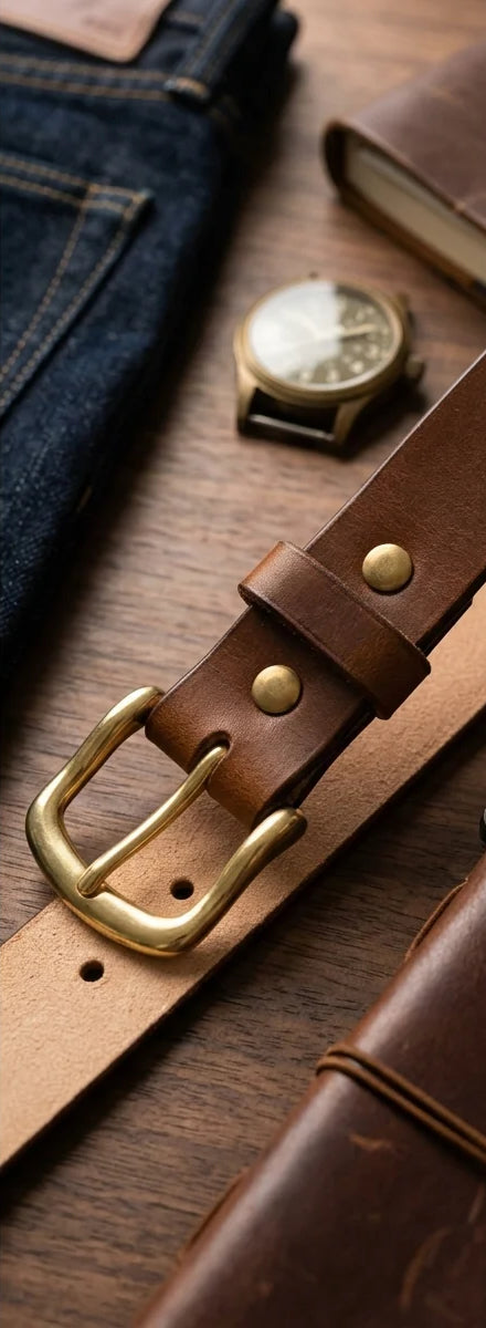 Full-Grain Leather Belt